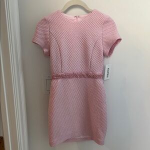 Katie J NYC Pink Faux Belt Dress Fancy XL